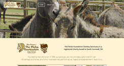 Desktop Screenshot of flickafoundation.org.uk